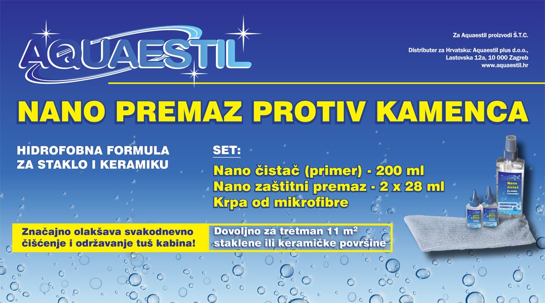 Aquaestil Nanos protiv kamenca - set