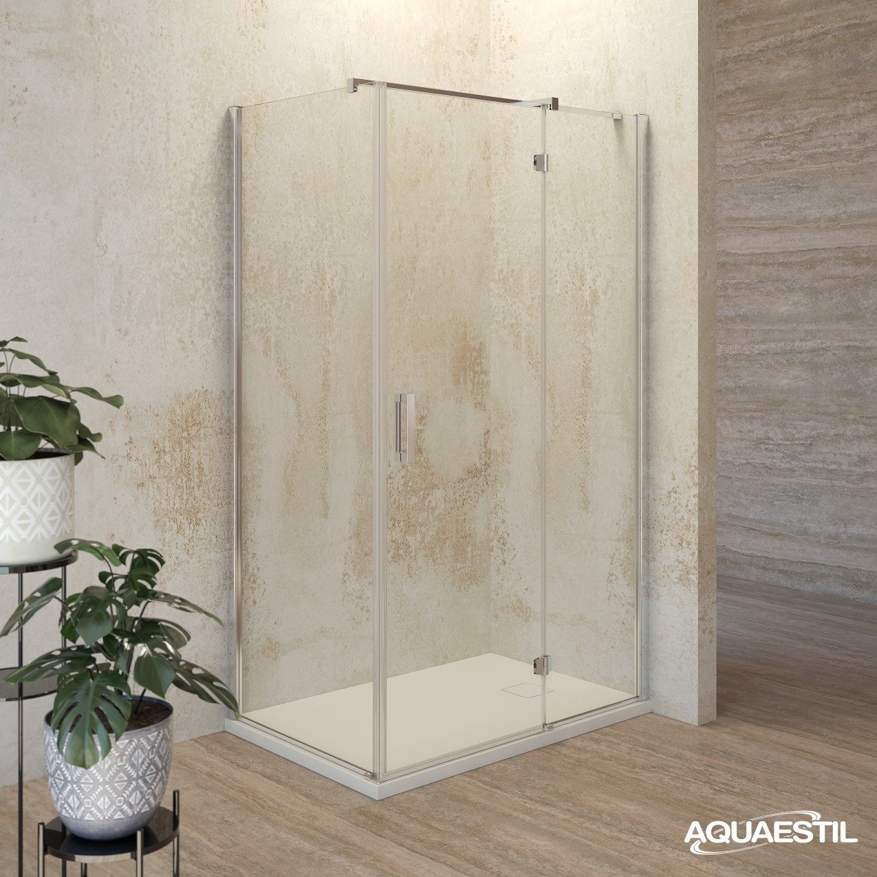 Tuš paravan Aquaestil Aurora D+W
