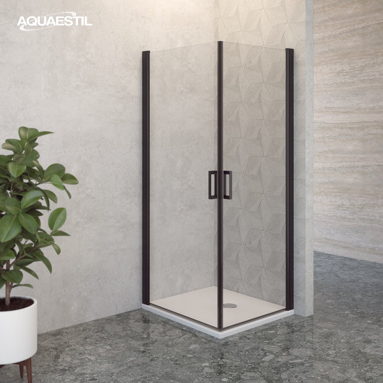 Tuš paravan Aquaestil Oasis D+D