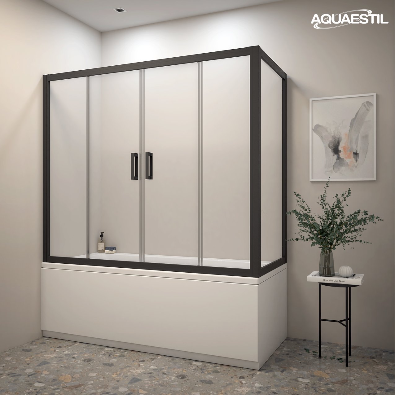 Tuš paravan Aquaestil Pandora 2D+W