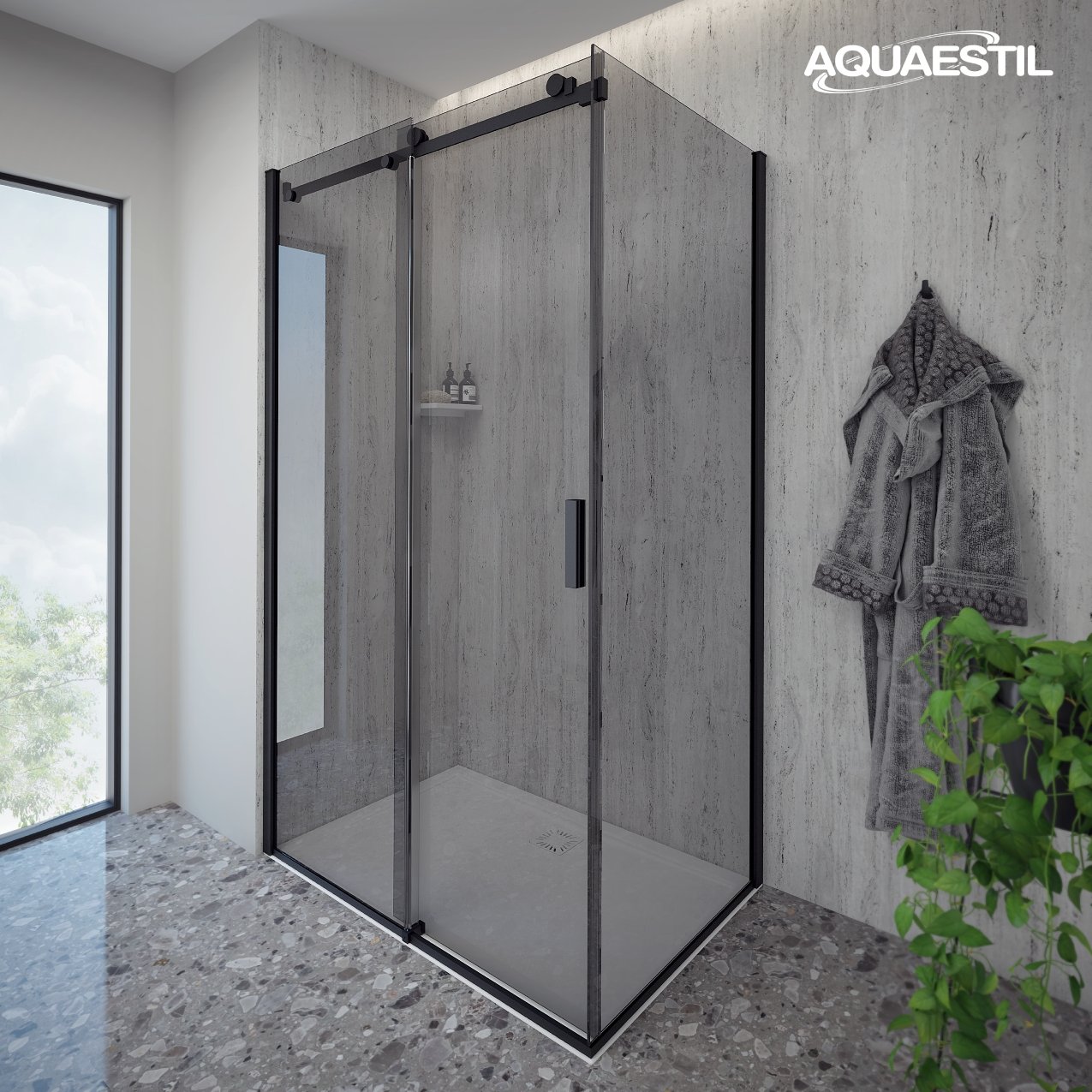 Tuš paravan Aquaestil Artego D+W