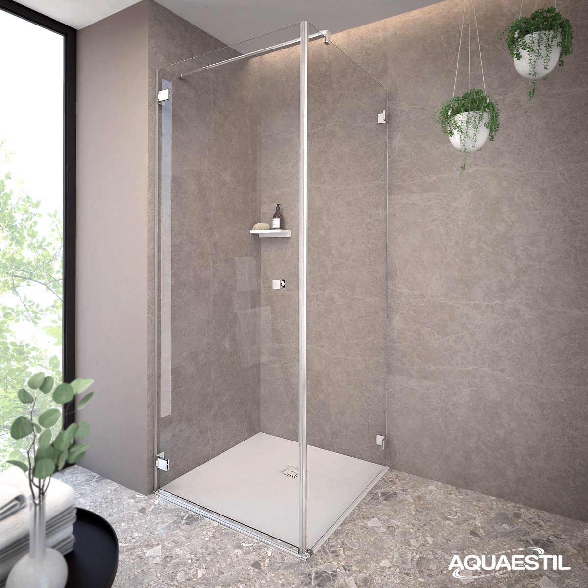 Tuš paravan Aquaestil Atlantis D+W